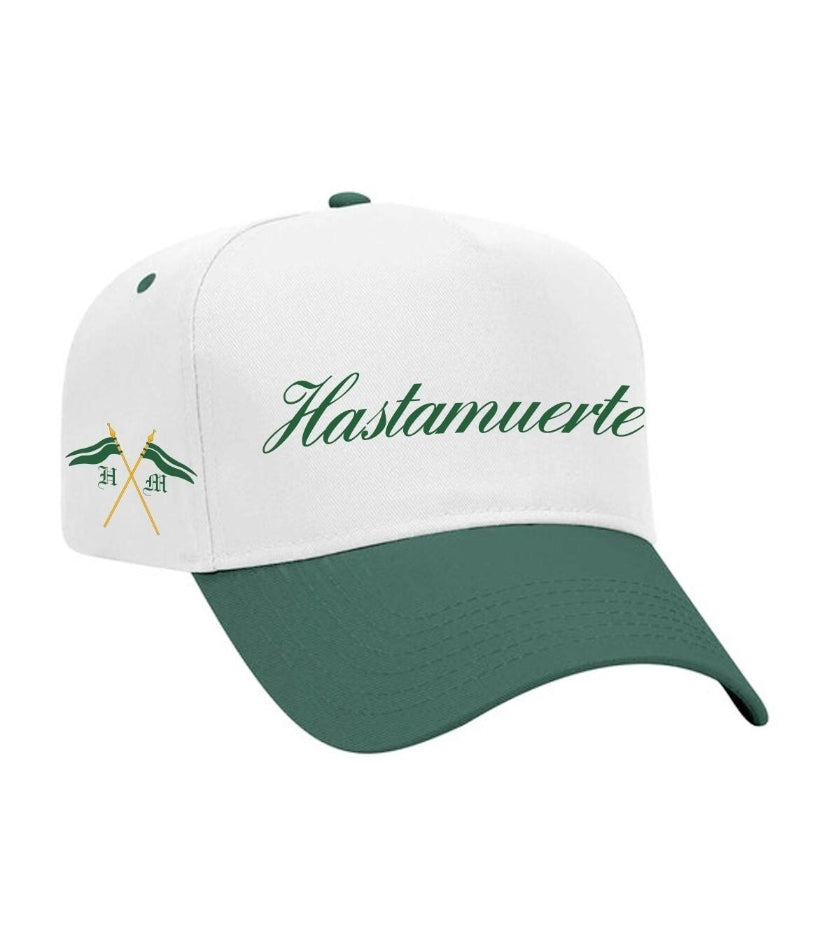 Hasta Muerte Hustle Daily Flag Trucker Hat