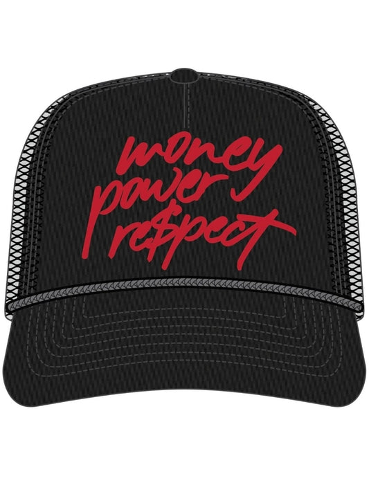 Money Power Respect Trucker Hat